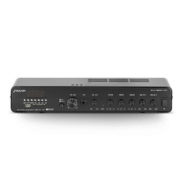 Amplificador SLIM 3500 APP G2 com USB/SD/FM e BT - FRAHM