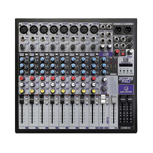 Mesa de Som Premium Clear Pod Pro CPP-12FXU - WALDMAN