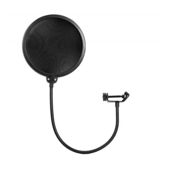 Pop Filter Pf100 para Microfone de Estúdio - KONECT