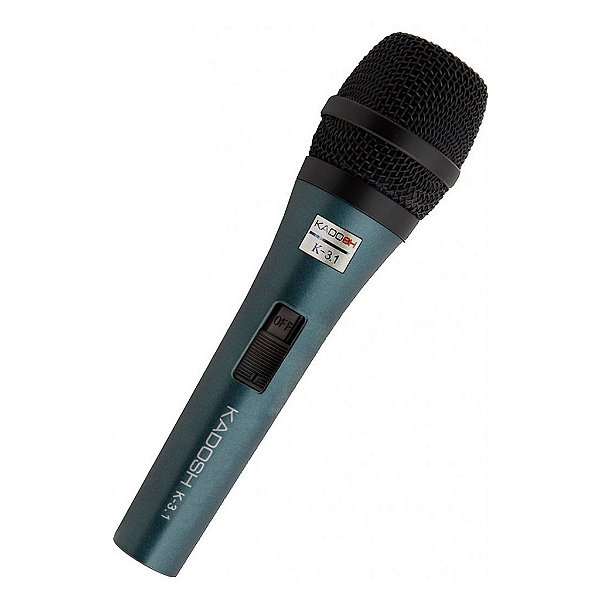Microfone Vocal Dinâmico com Fio K-3.1 -  KADOSH