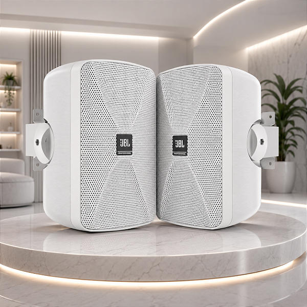 Caixa De Som Ambiente Par Jbl Sa5 80w Passiva Profissional