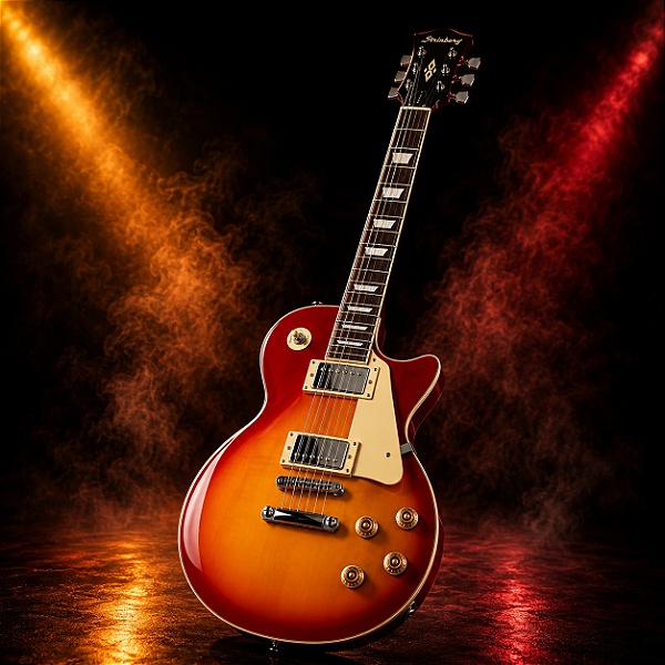Guitarra Les Paul LPS 230 Elétrica Strinberg Com Alavanca