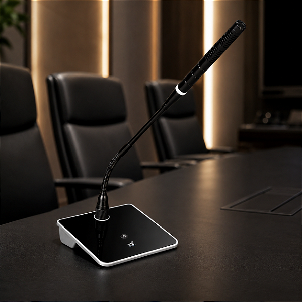 Microfone De Mesa TSI MSF 445B Gooseneck 45cm Supercardioide