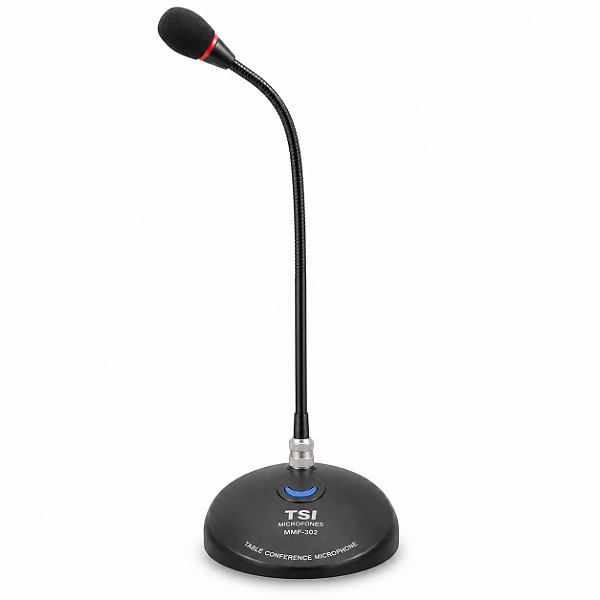 Microfone Gooseneck TSI MMF-302 Condensador Cardioide 45cm