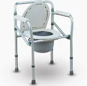CADEIRA DE BANHO SEM RODAS COM COMADRE - LONGEVITECH