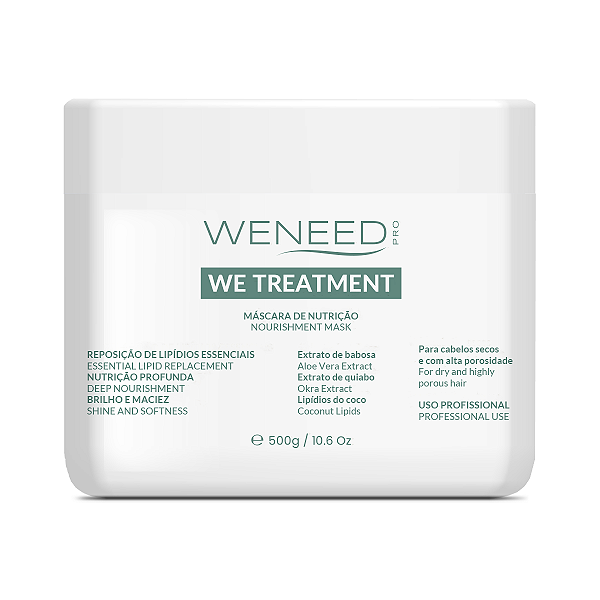 Máscara de Nutrição We Treatment 500g