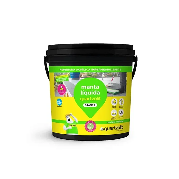 MANTA LIQUIDA BRANCA BD 18KG QUARTZOLIT
