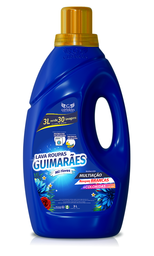 Lava Roupas Mil Flores 3L