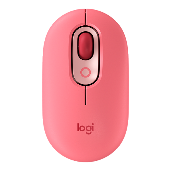 Mouse Sem Fio Logitech Pop Rosa