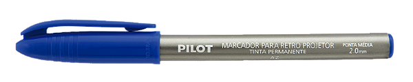 Marcador Para Retroprojetor 2.0 mm Azul - Pilot