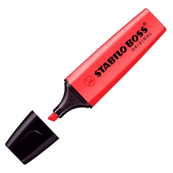 Marcador de Texto Stabilo Boss Vermelho