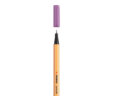 Caneta Stabilo Point 88 Violeta Acinzentado