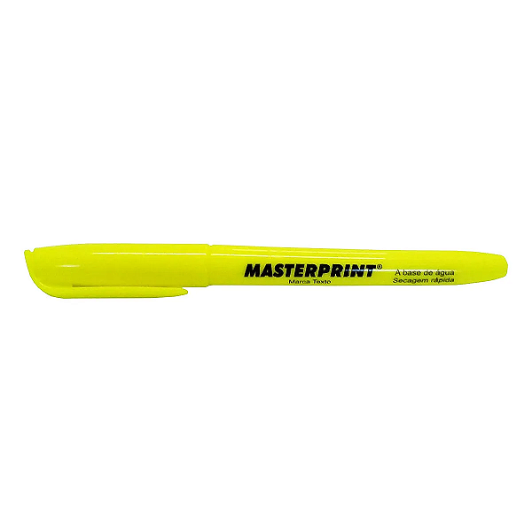 Caneta Marca Texto Amarela Masterprint