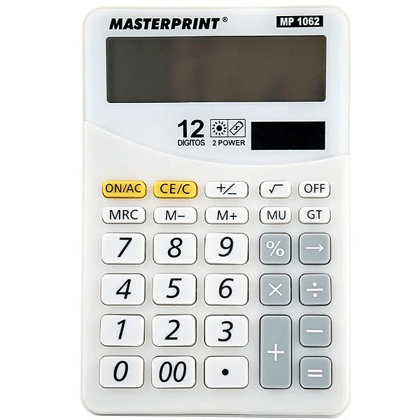 Calculadora 12 Dígitos MP 1062 Masterprint