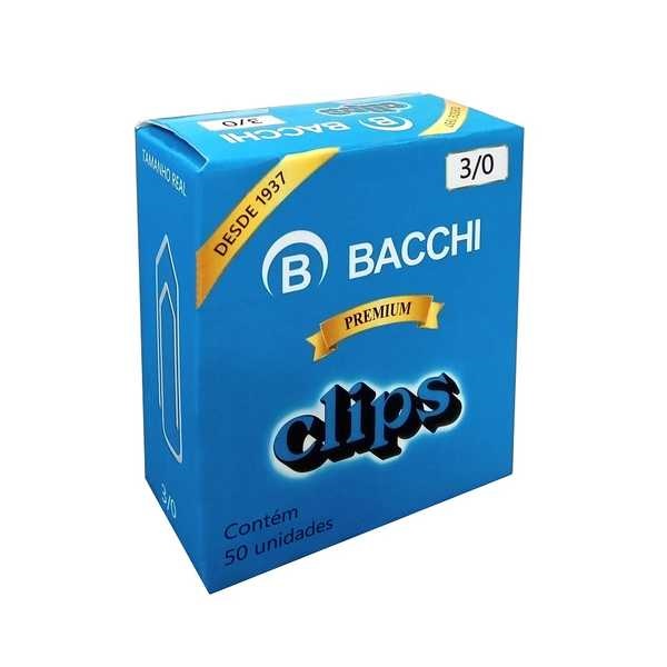 Clips Galvanizado 3/0 50 UN Bacchi