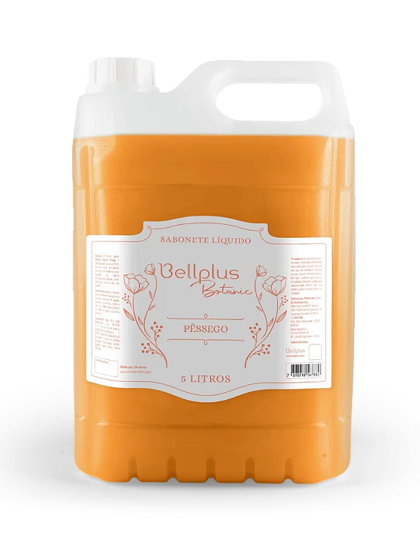 Sabonete Líquido Botanic Pêssego 5L Bellplus