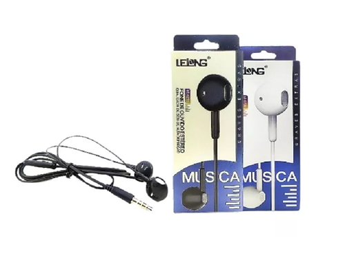 Fone de Ouvido Com Fio LE-0238 Lelong