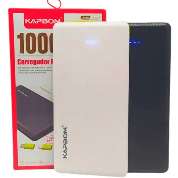 Carregador Portátil KA-951 10000mAh Kapbom