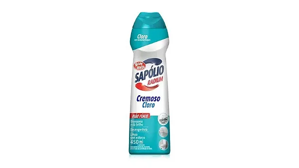 Sapólio Radium Cremoso Cloro 250mL Brombril