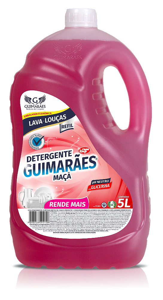 Detergente de Louças Maçã 5L
