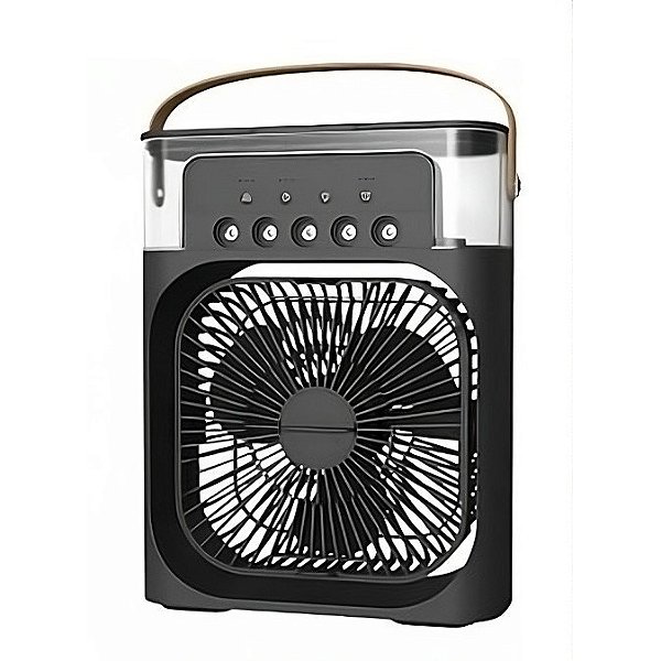Climatizador Portátil Umidificador BBG Air Cooler Fan Preto