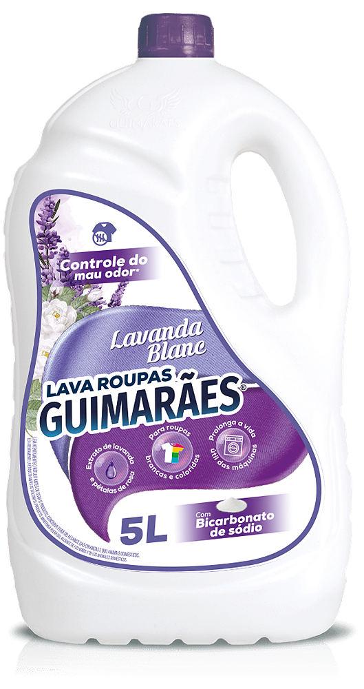 Lava Roupas Lavanda Blanc e Bicarbonato 5L