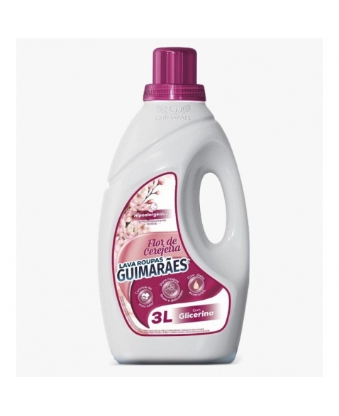 Lava Roupas Flor de Cerejeira 3L