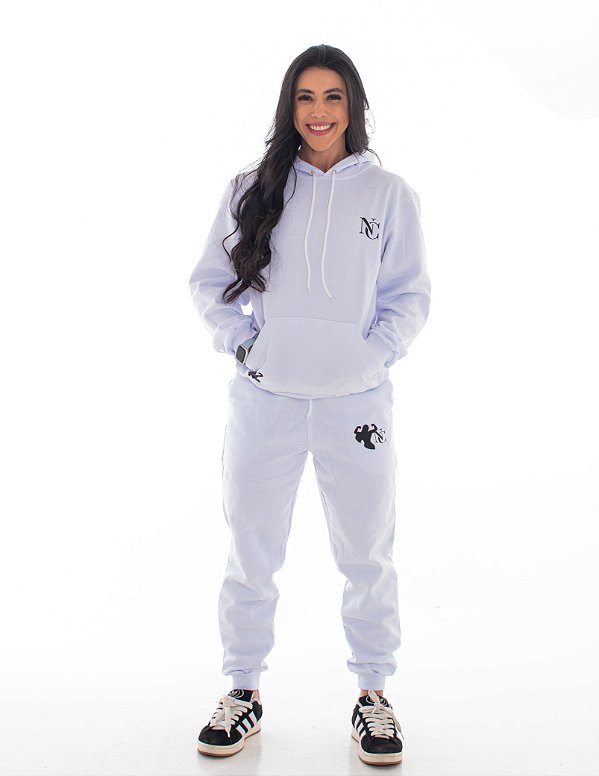 Conjunto Moletom Branco