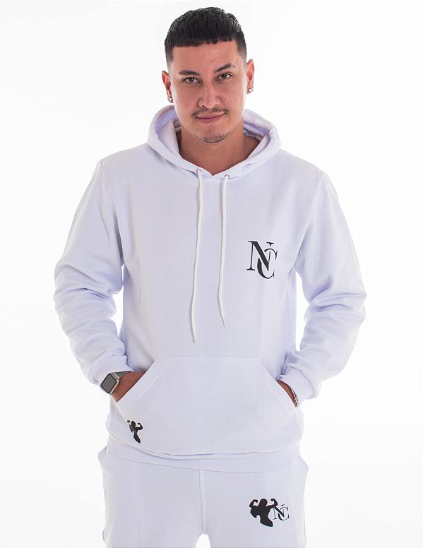 Blusa Moletom Branca