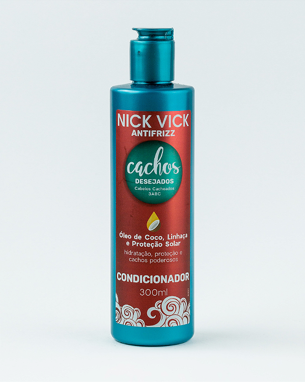 Condicionador Cachos Desejados Nick Vick Antifrizz 300ml