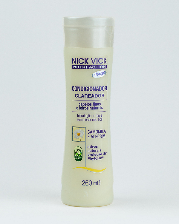 Condicionador Clareador Nick Vick Nutri Action 260ml