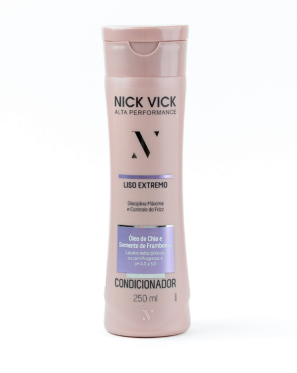 Condicionador Liso Extremo Nick Vick Alta Performance 250ml