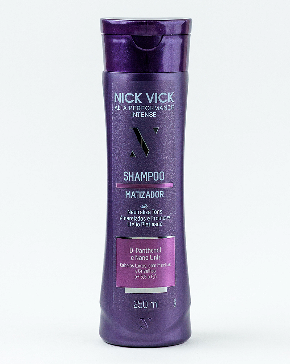 Shampoo Matizador Nick Vick Alta Performance Intense 250ml