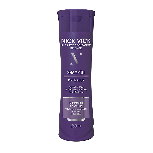 Shampoo Matizador Nick Vick Alta Performance Intense 250ml