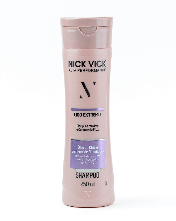 Shampoo Liso Extremo Nick Vick Alta Performance 250ml