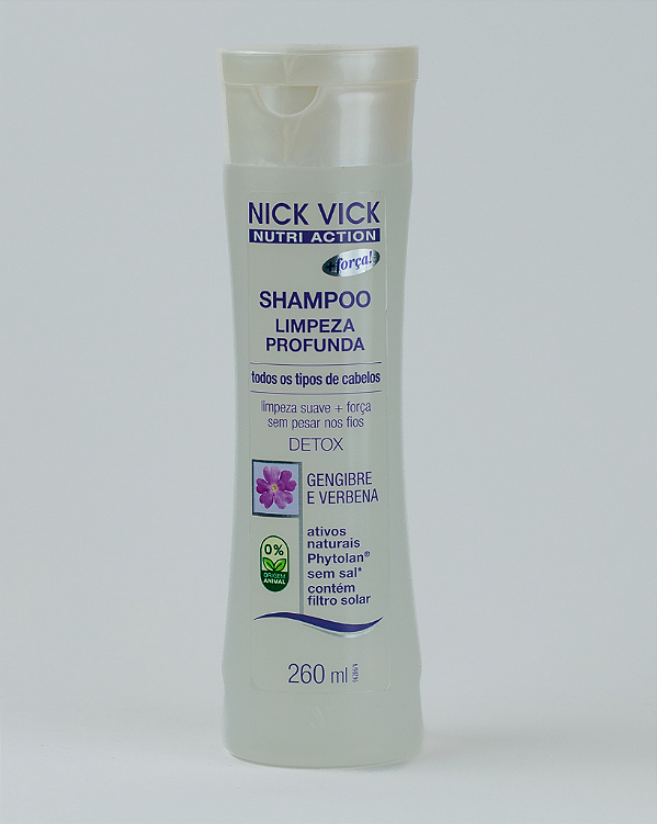 Shampoo Limpeza Profunda Nick Vick Nutri 300ml