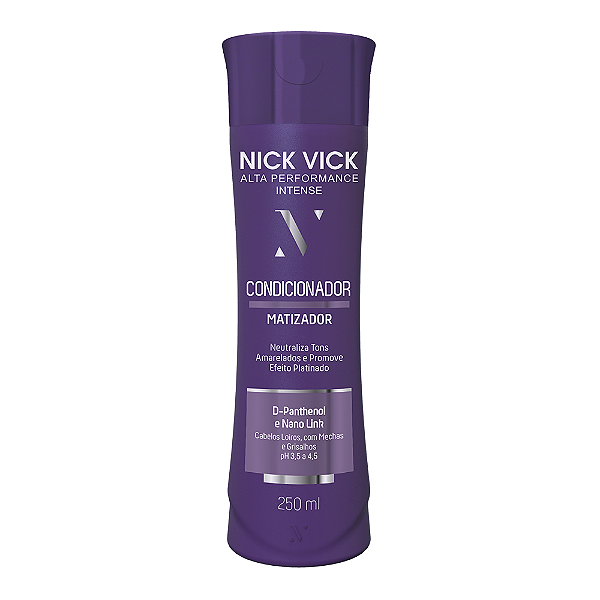 Condicionador Matizador Nick Vick Alta Performance Intense 250ml