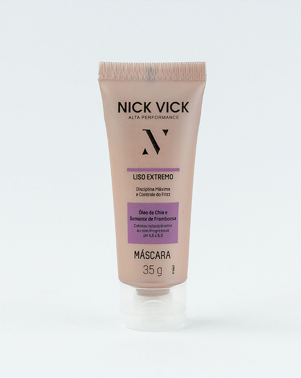 MINI MÁSCARA LISO EXTREMO NICK VICK ALTA PERFORMANCE 35G