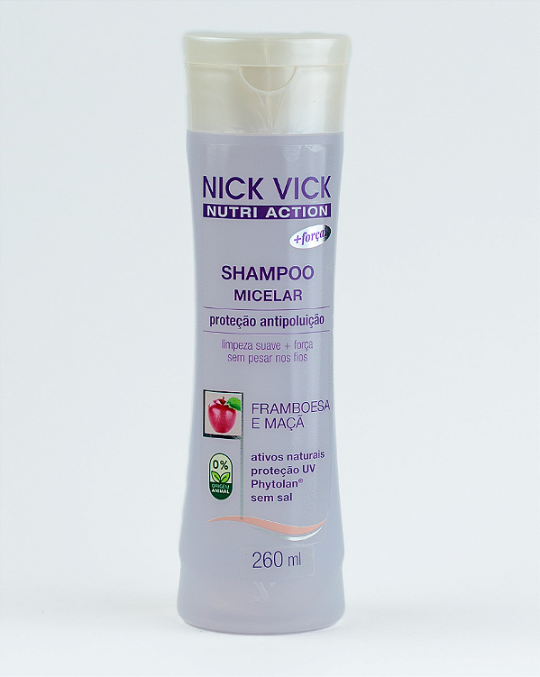 Shampoo Micelar Nick Vick Nutri Action 260ml