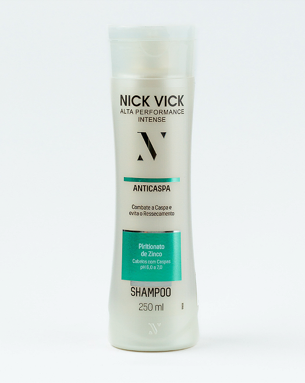 Shampoo Anticaspa Nick Vick Alta Performance 250ml
