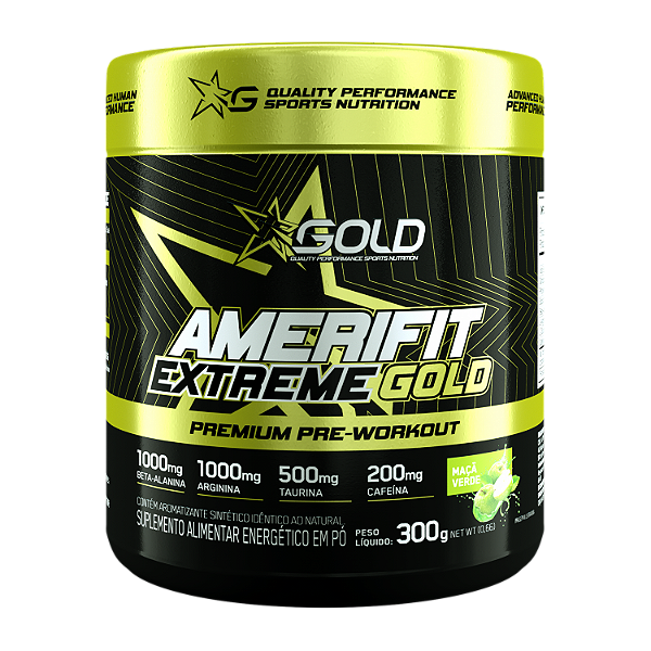 Pré Treino Amerifit Extreme Gold (300g)