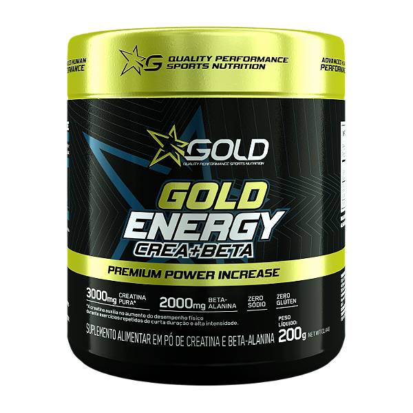 Gold Energy Creatina + Beta Alanina (200g)