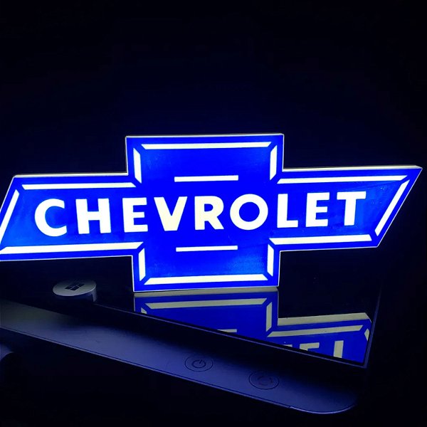 Luminária Chevrolet