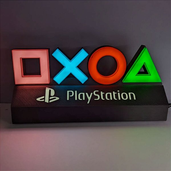 Luminaária Playstation
