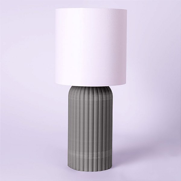 Luminária Slim Cinza