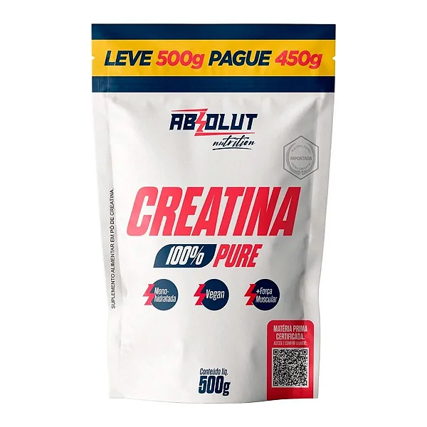 CREATINA 100% PURE REFIL 500G