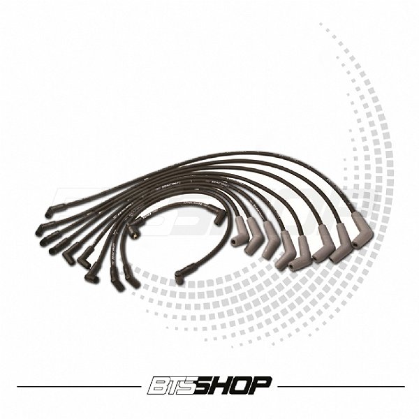 Jogo De Cabos De Vela V8 302-351w Ford Racing Preto