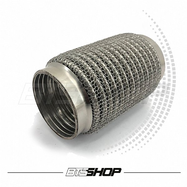 Flexível De Escapamento D-3.0" Pol  |  C-160mm Bts Performance