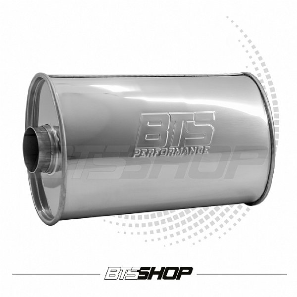 Abafador Bts Perfomance Inox 304 Polido 2.5"Pol 1 Entrada - 2 Saídas