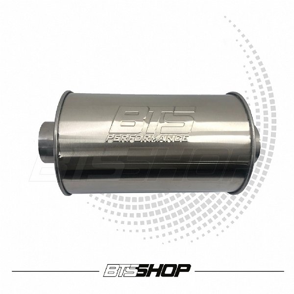 Abafador Inox Escovado 300mm 3.0pol Bts Performance D-7.5pol